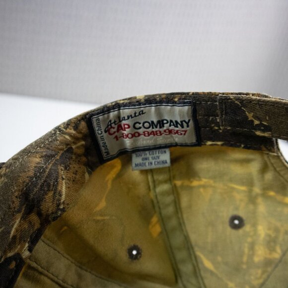Fuelmaster Camo Beige Strapback Hat / One Size - Picture 6 of 6